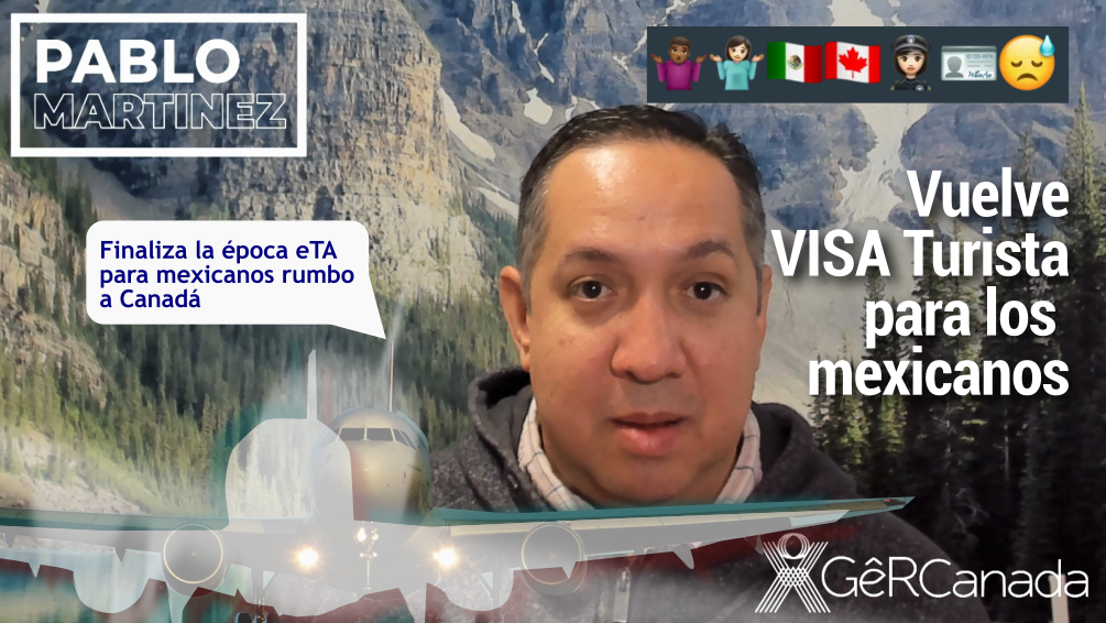 visa de turista Canada para mexicanos
